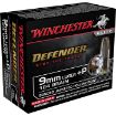 Picture of Winchester Supreme 9Mm Luger 124Gr Pdx1 Def 20Rd 10Bx/Cs