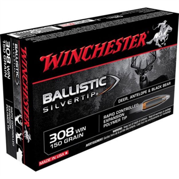 Picture of Winchester Supreme 308 Win 150Gr Silvertip 20Rd 10Bx/Cs
