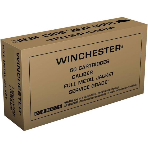 Picture of Winchester Service Grade 40 Sw 165Gr Fmj-Rn 50Rd 10Bx/Cs