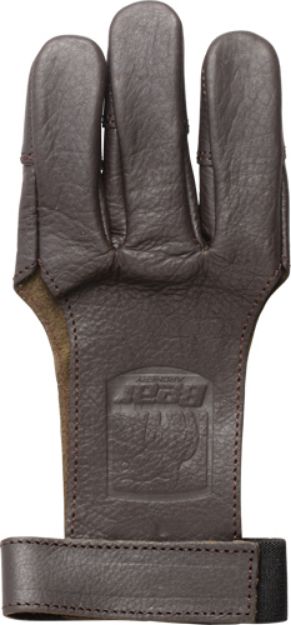Picture of Bear Archery Leather Shooting Glove 3-Finger Ambidextrous Xl