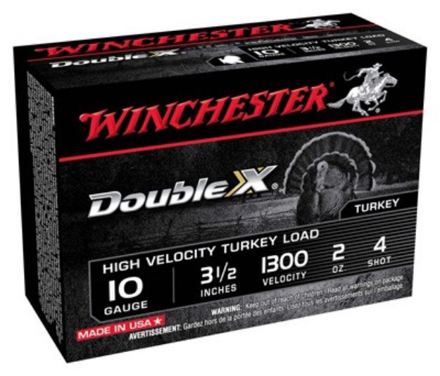 Picture of Winchester Double-X 10Ga 3.5" 2Oz #4 10Rd 10Bx/Cs