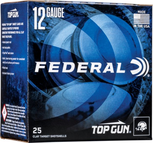 Picture of Federal Top Gun 12Ga 1-1/8Oz #8 1200Fps 250Rd Case Lot