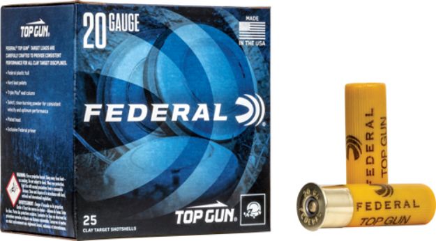 Picture of Federal Top Gun 20Ga 7/8Oz #8 1210Fps 250Rd Case Lot