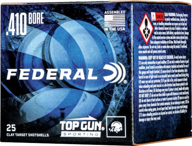 Picture of Federal Top Gun 410 2.5" 1/2Oz #8 1330Fps 250Rd Case Lot