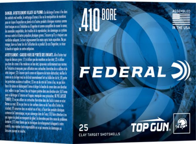 Picture of Federal Top Gun 410 2.5" 1/2Oz #9 1330Fps 250Rd Case Lot