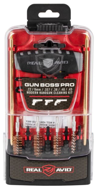 Picture of Real Avid Gun Boss Pro Handgun Cleaning Kit 15-Piece