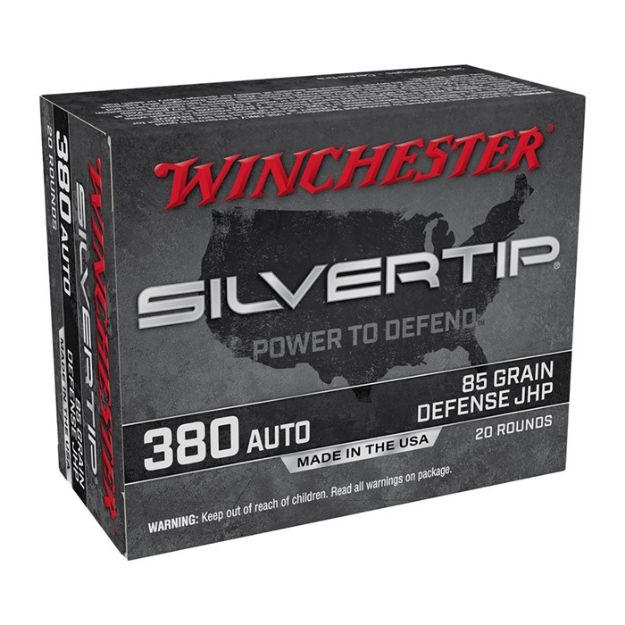 Picture of Winchester Silvertip 380 Acp 85Gr Hp 20Rd 10Bx/Cs