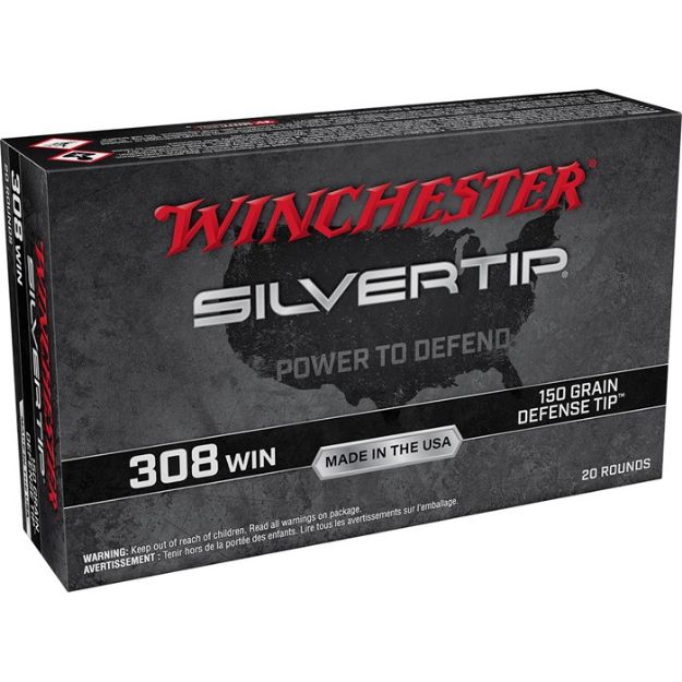 Picture of Winchester Silvertip 308 Win 150Gr Def Tip 20Rd 10Bx/Cs