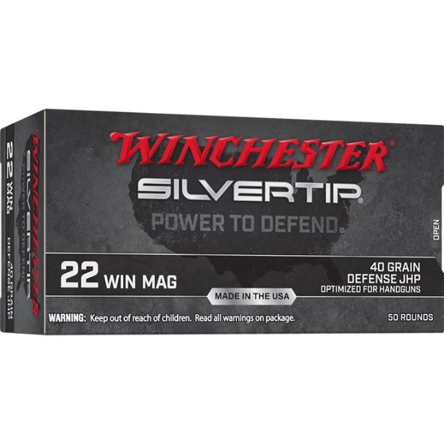 Picture of Winchester Silvertip 22Wmr 40Gr Hp 50Rd 20Bx/Cs