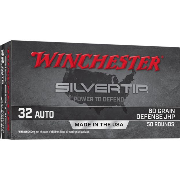 Picture of Winchester Silvertip 32 Acp 60Gr Hp 50Rd 10Bx/Cs