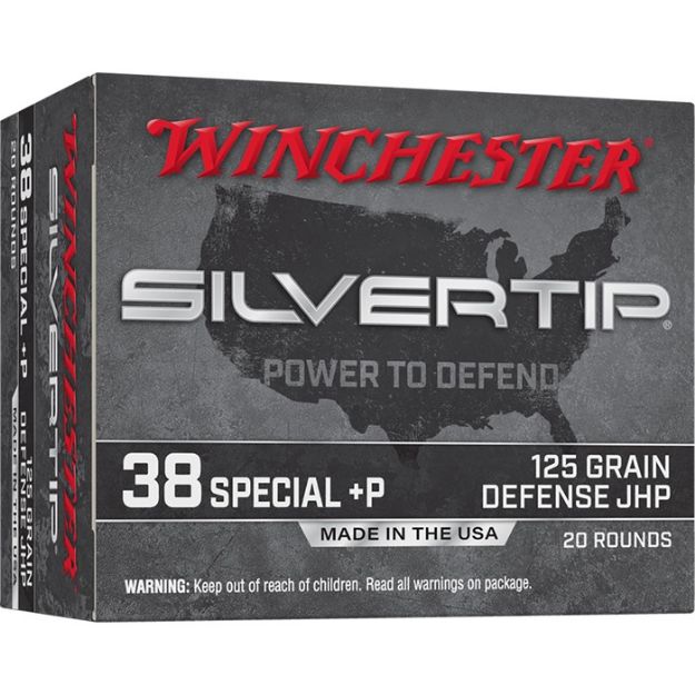 Picture of Winchester Silvertip 38 Special+P 125Gr Hp 20Rd 10Bx/C