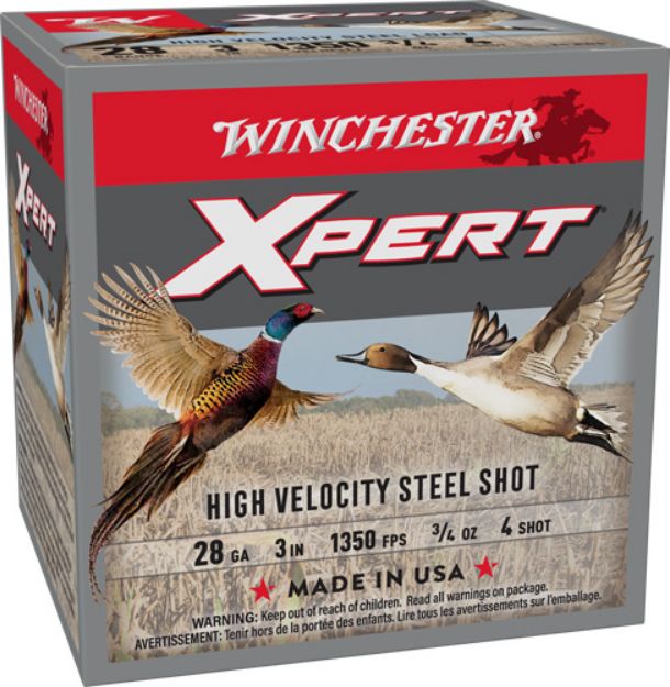 Picture of Winchester Xpert Steel 28Ga 3" 3/4Oz #4 25Rd 10Bx/Cs