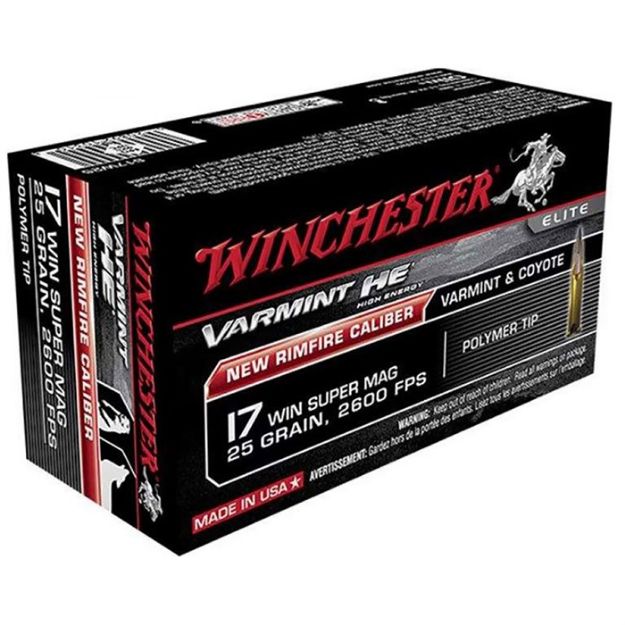 Picture of Winchester Super-X 17 Wsm 25Gr Jhp 50Rd 10Bx/Cs