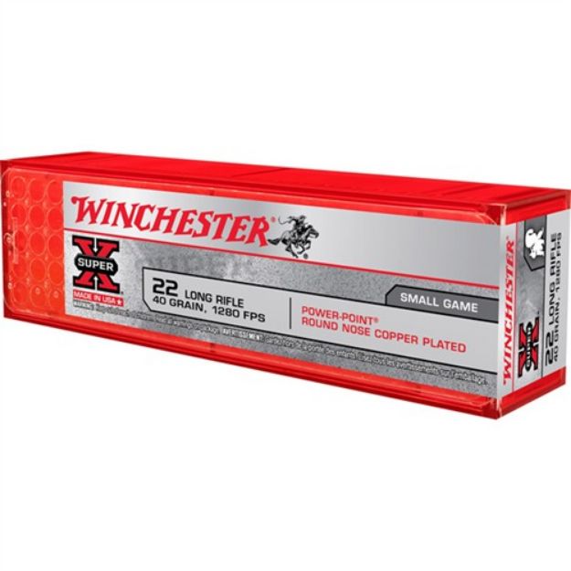 Picture of Winchester Super-X 22Lr 40Gr Ppp-Hp 1280Fps 100Rd 20Bx/Cs
