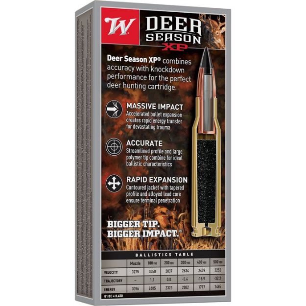 Picture of Winchester Deer Xp 270 Wsm 130Gr Extreme Pt 20Rd 10Bx/Cs