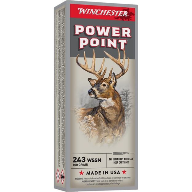 Picture of Winchester Super-X 243 Wssm 100Gr Power Point 20Rd 10Bx/Cs