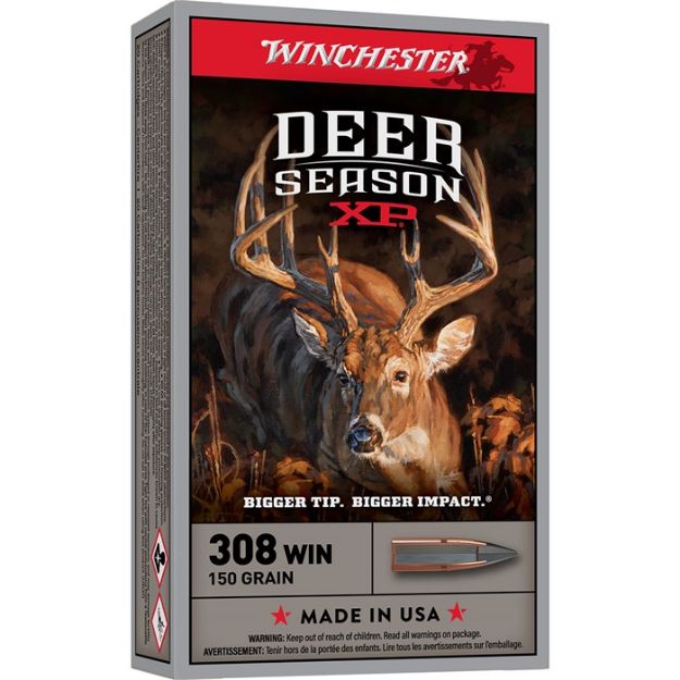 Picture of Winchester Deer Xp 308 Win 150Gr Extreme Pt 20Rd 10Bx/Cs