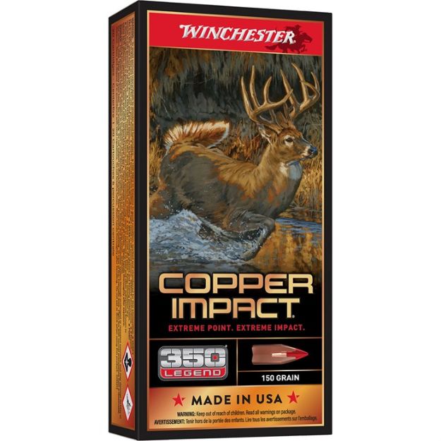 Picture of Winchester Copper Impact 350 Legend 150Gr 20Rd 10Bx/Cs