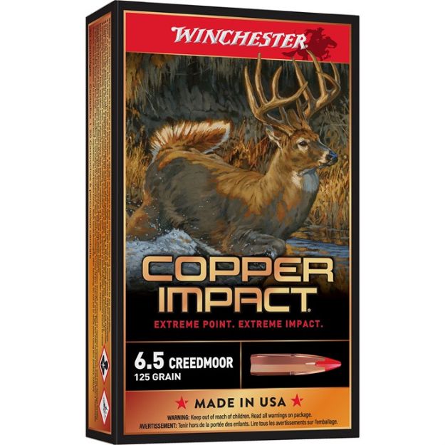 Picture of Winchester Copper Impact 6.5 Cm 125Gr 20Rd 10Bx/Cs