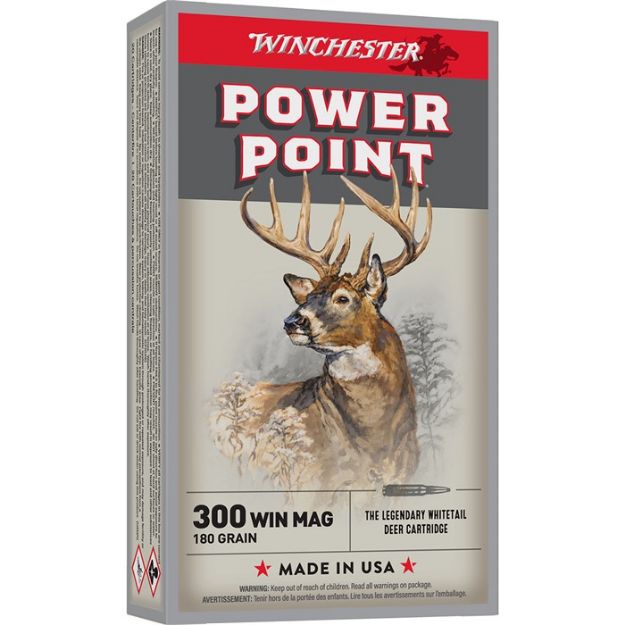 Picture of Winchester Super-X 300 Win Mag 180Gr Power Point 20Rd 10Bx/Cs