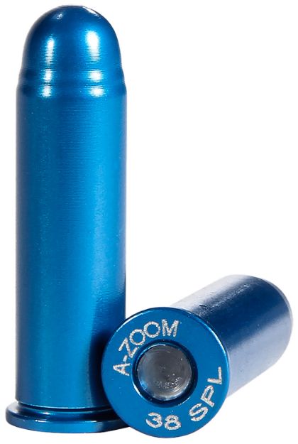 Picture of A-Zoom Metal Snap Cap Blue .38 Special 12-Pack