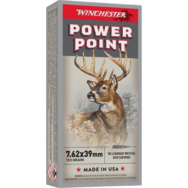 Picture of Winchester Super-X 7.62X39 123Gr Power Point 20Rd 10Bx/Cs