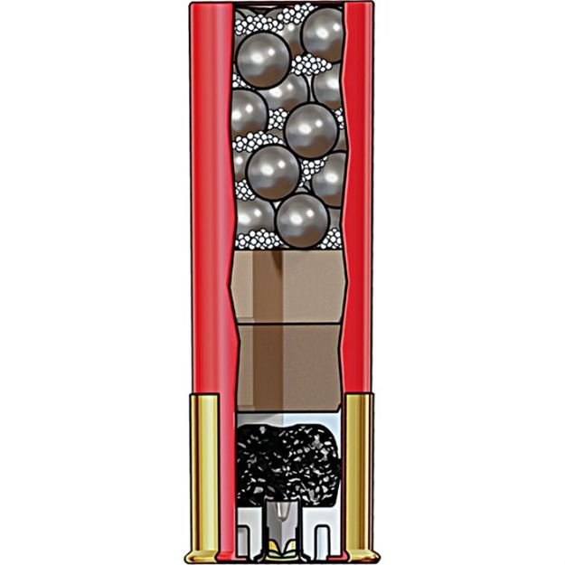 Picture of Winchester Super-X 12Ga 3.5" #4 Buck 54 Pellets 5Rd 50Bx/Cs