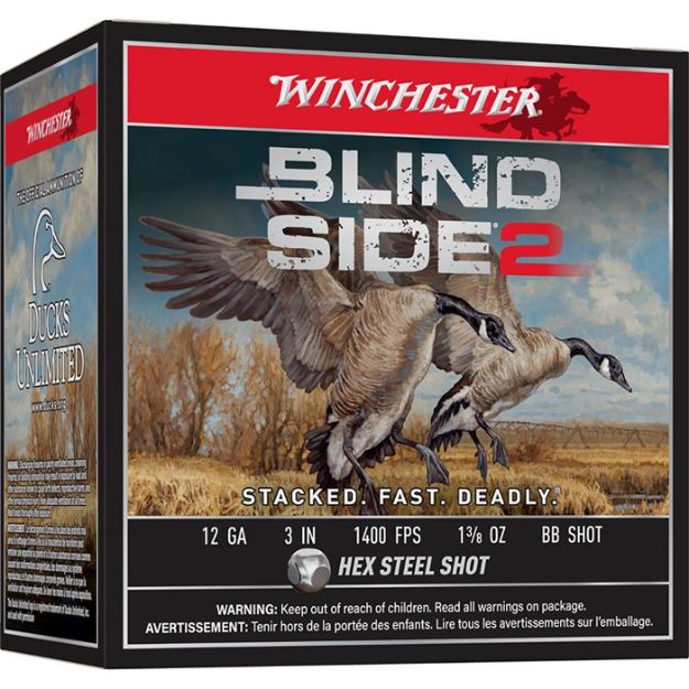 Picture of Winchester Blind Side 2 12Ga 3" 1-3/8Oz #Bb 25Rd 10Bx/Cs <