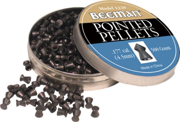 Picture of Beeman Pellets 177 Pointed 8.56Gr 500 Pack