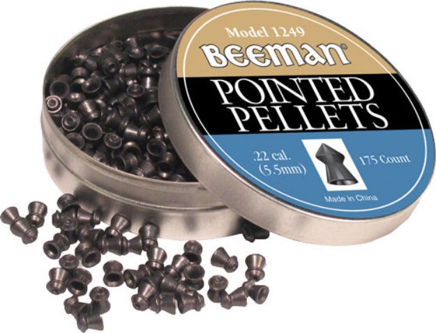 Picture of Beeman Pellets 22 Pointed 15.43Gr 175 Pack