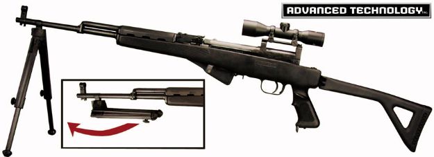 Picture of Adv. Tech. Bipod For Sks Featherweight Black Nylon