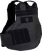 Picture of Bulletsafe Bulletproof Vest Vp4 Medium Black Level Iiia