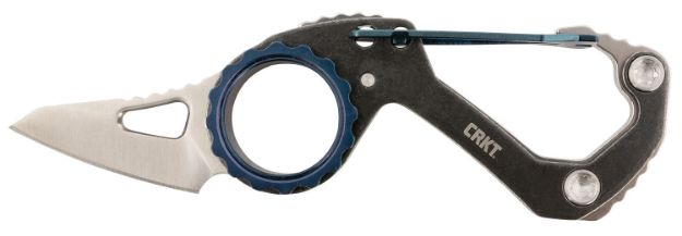 Picture of Crkt Compano Sheepsfoot 1.44" Carabiner Black/Ss Folder
