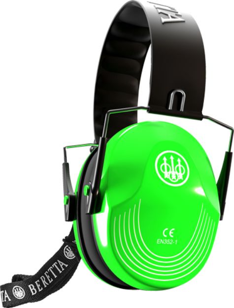 Picture of Beretta Safety Pro Earmuff Green Fluorescent