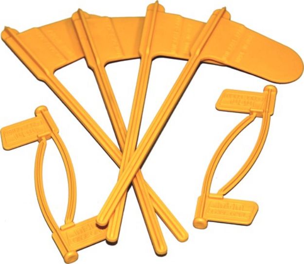 Picture of Mtm Pistol & Rifle Chamber Indicator Flags 8-Pack Yellow