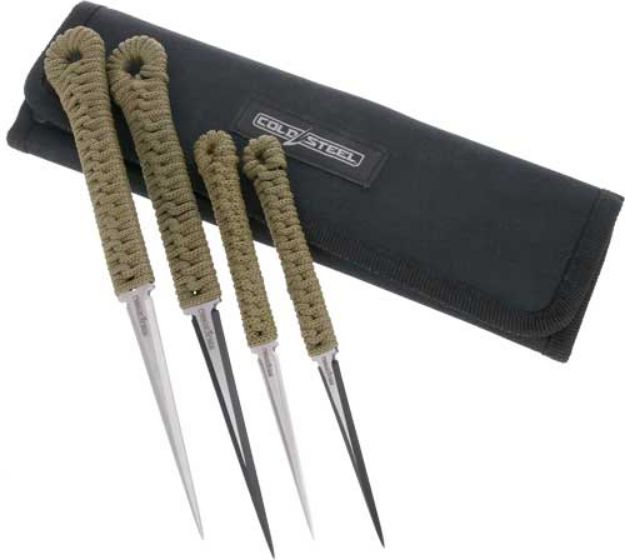 Picture of Cold Steel Throwing Spikes  2- 2.5" & 2-3.5" W/Sheath