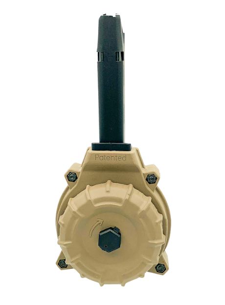 Picture of Pro Mag Magazine For Glock 17 19 9Mm 50Rd Drum Fde