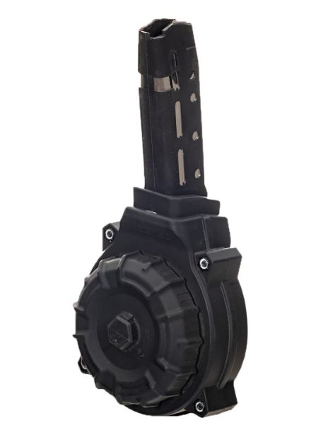 Picture of Pro Mag Magazine For Glock 20 10Mm 50Rd Drum Black Polymer