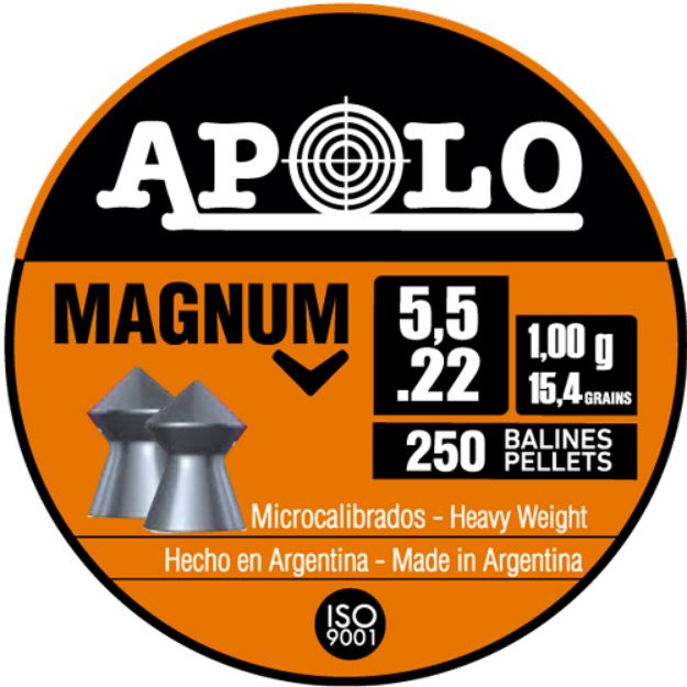 Picture of Hatsan Apolo 22 Magnum 15.4 Grain 250 Pack
