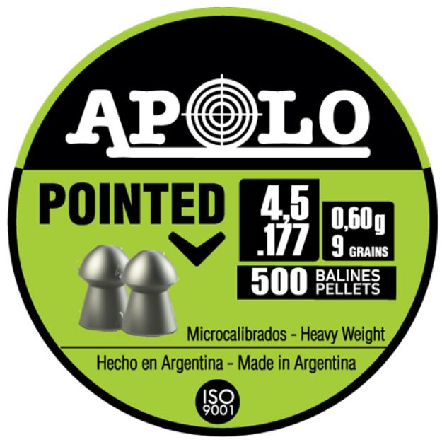 Picture of Hatsan Apolo 177 Pointed 9 Grain 500 Pack