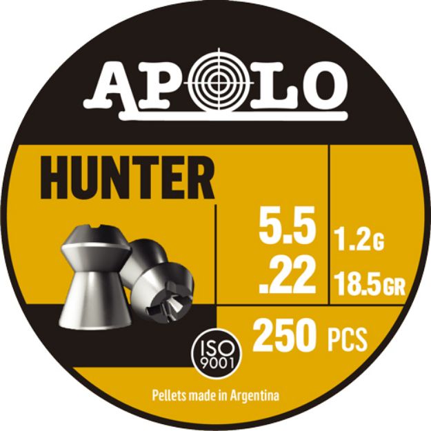 Picture of Hatsan Apolo 22 Hunter 18.5Gr 250 Pack