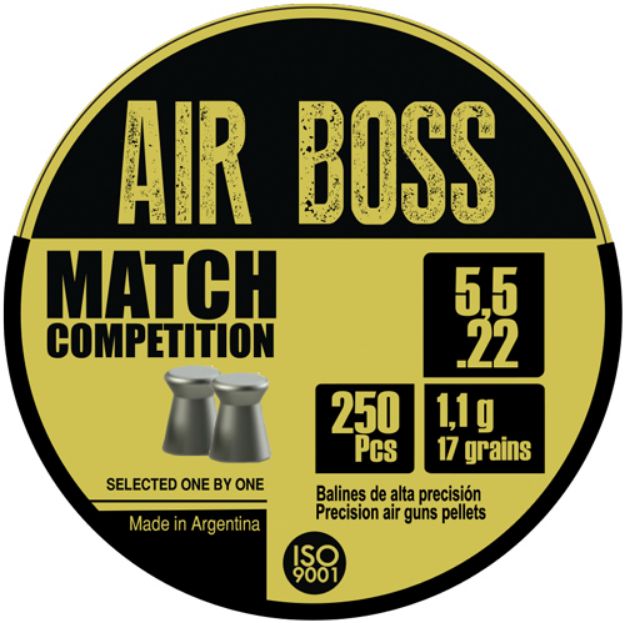 Picture of Hatsan Apolo 22 Air Boss Match 17 Grain 250 Pack