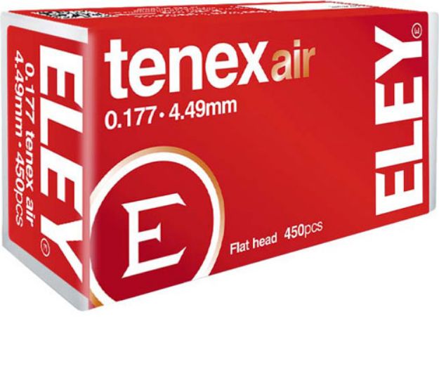 Picture of Eley Tenex Air Pellets 177 4.49Mm 8.2 Grains 450-Pack