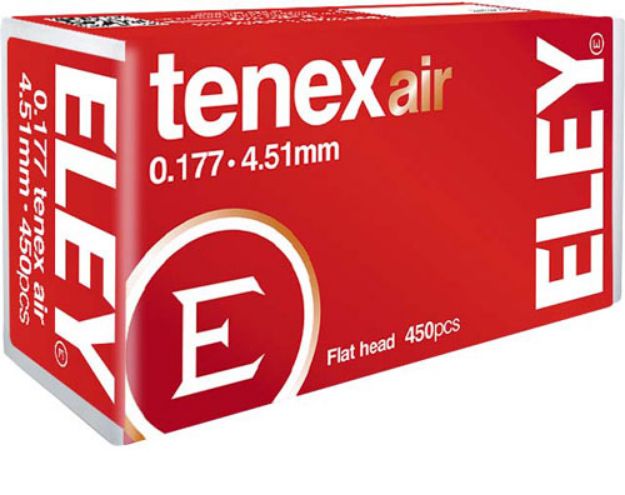 Picture of Eley Tenex Air Pellets 177 4.51Mm 8.2 Grains 450-Pack