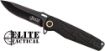 Picture of Mc Elite Tactical Readiness 3.5" Drop Point Fldr Blk/Blk