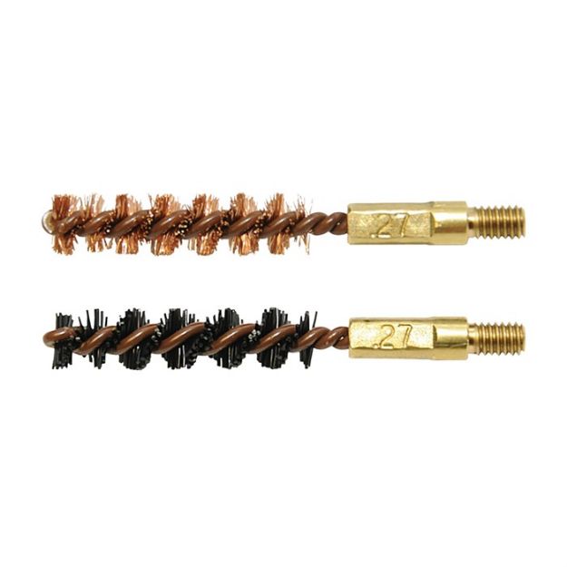Picture of Otis Bore Brush .27 Cal 2-Pk 1-Nylon 1-Bronze 8-32 Thread