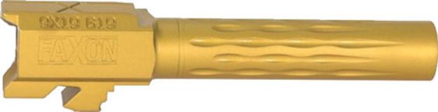 Picture of Faxon Fits Glock 19 Barrel 9Mm Flame Fluted Non Threaded Tin