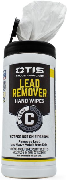 Picture of Otis Lead Remover Hand Wipes Canister 40 Count