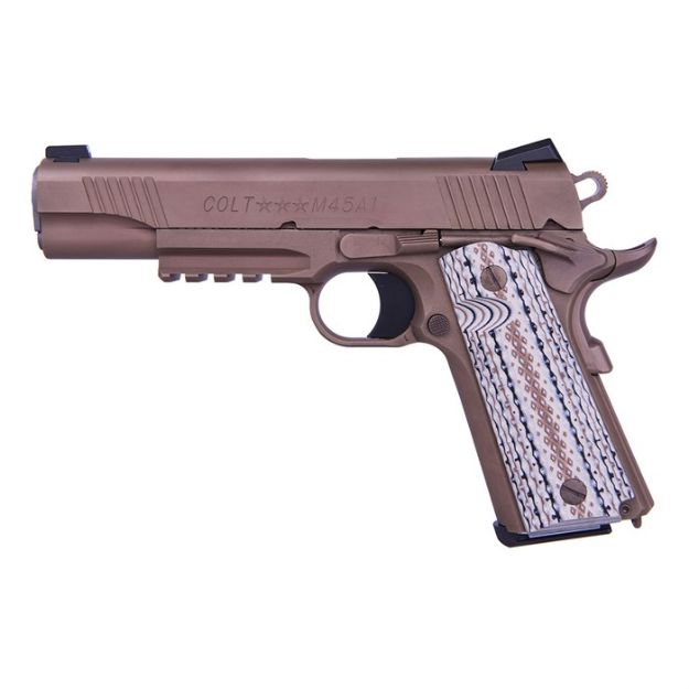Picture of Colt M45a1 Government 45Acp 5" 7Rd With Rail Fde