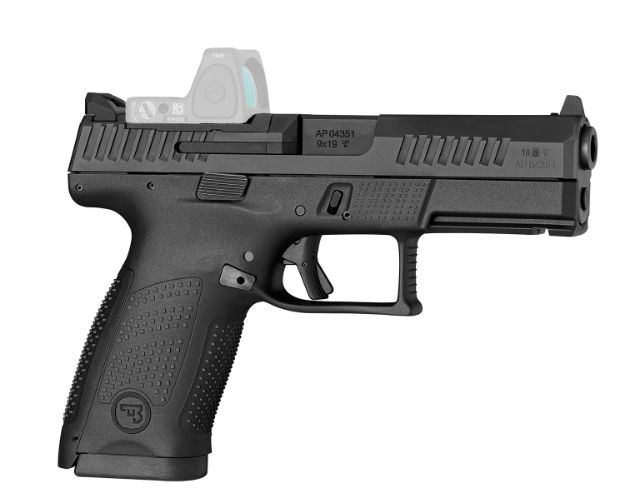 Picture of Cz P-10 C Or 9Mm Fs 10Rd Reversible Mag Catch Black